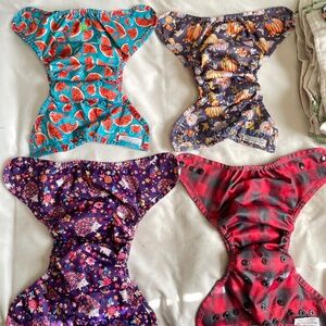 Buttons Cloth Diapers (complete starter assortment)